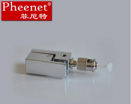 ST方形单多模裸纤适配器光缆测试适配器