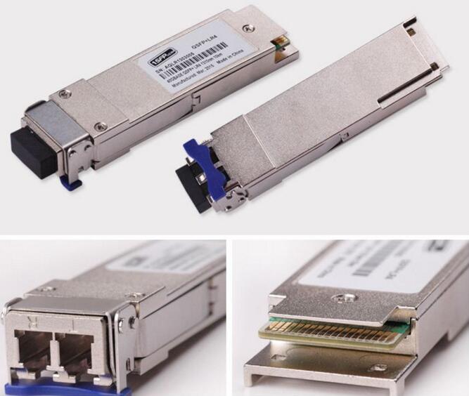 如何安装40G QSFP+光模块？