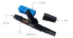 如何使用光纤快速连接器/冷接子？